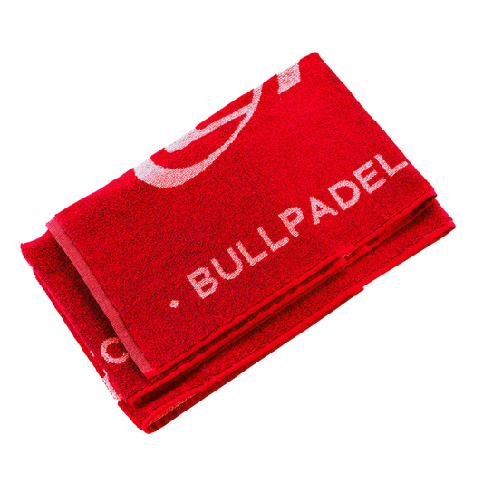 Serviette Bullpadel "The padel specialist" Rouge 2025