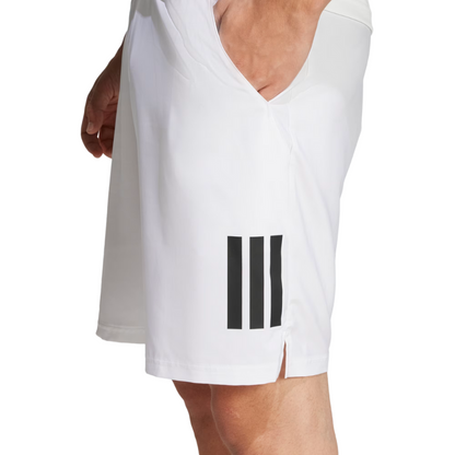 Short Adidas Club 3 Stripes Blanc