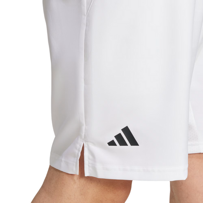 Short Adidas Club 3 Stripes Blanc