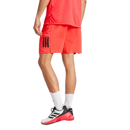 Short Adidas Club 3 Stripes Rouge