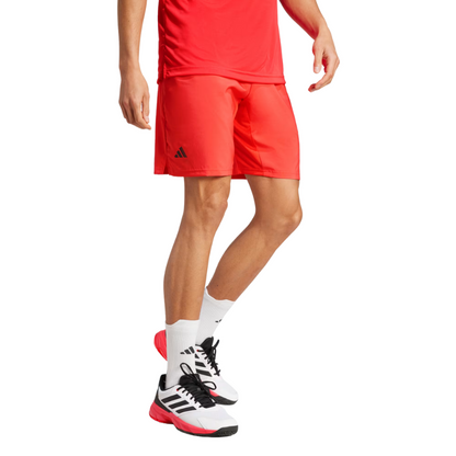 Short Adidas Club 3 Stripes Rouge