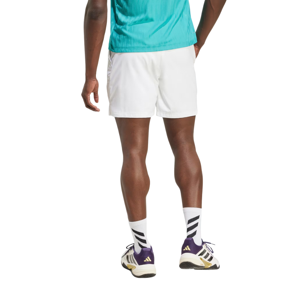 Short Adidas Ergo 7" Blanc - Esprit Padel Shop