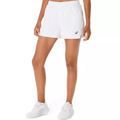 Short Asics Court 2-N-1 Blanc Femme
