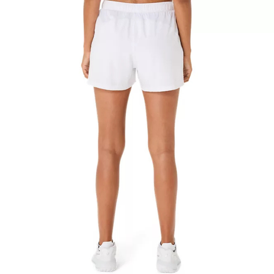 Short Asics Court 2-N-1 Blanc Femme