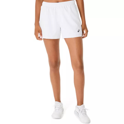 Short Asics Court 2-N-1 Blanc Femme