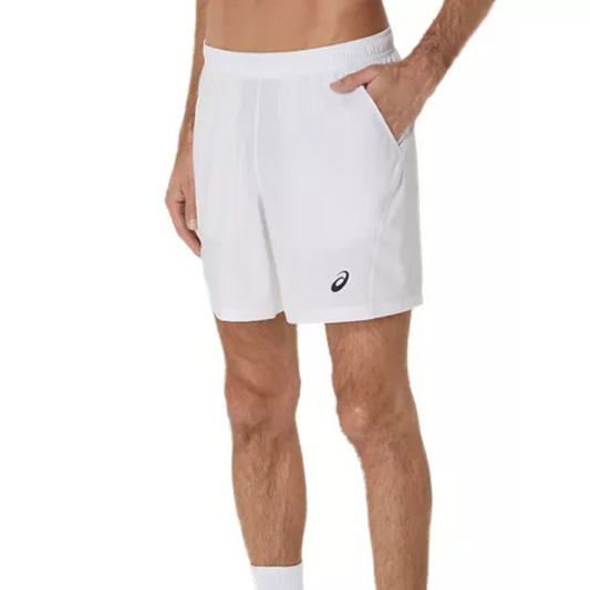Short Asics Court 7in Blanc