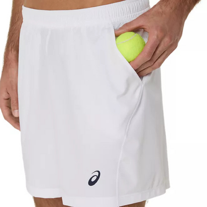 Short Asics Court 7in Blanc