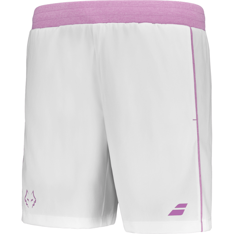 Short Babolat Lebron Blanc/Rose