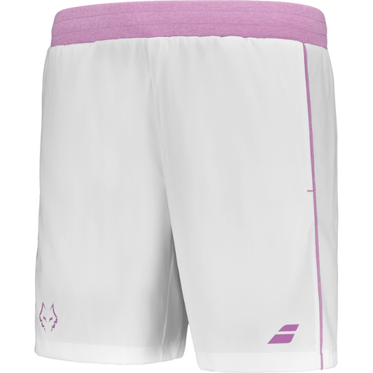 Short Babolat Lebron Blanc/Rose