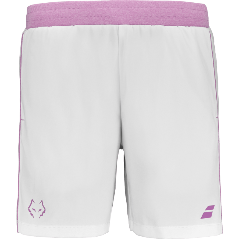 Short Babolat Lebron Blanc/Rose