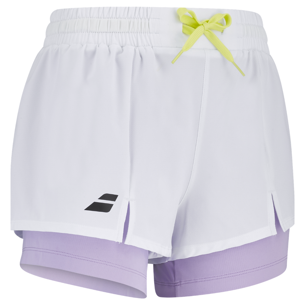 Short Babolat Perf Blanc Femme - Esprit Padel Shop
