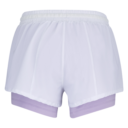 Short Babolat Perf Blanc Femme - Esprit Padel Shop