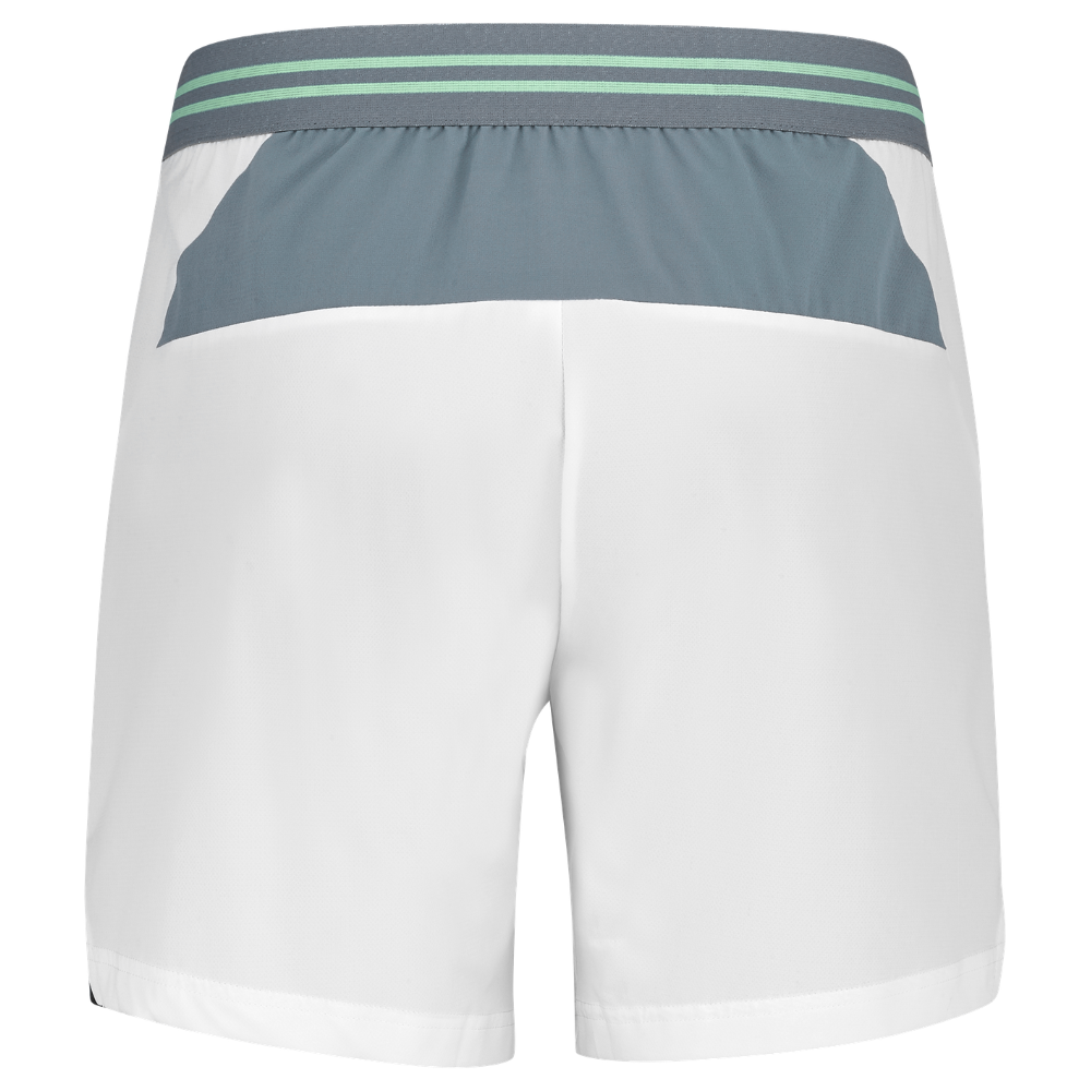 Short Babolat Play Blanc/Bleu - Esprit Padel Shop