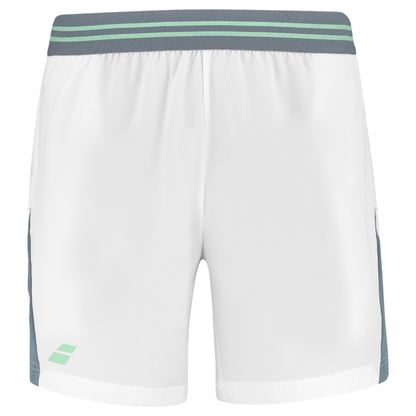 Short Babolat Play Blanc/Bleu - Esprit Padel Shop