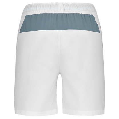 Short Babolat Play Blanc/Bleu Junior Boy - Esprit Padel Shop