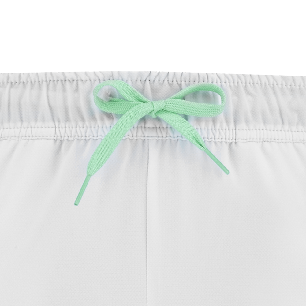 Short Babolat Play Blanc/Bleu Junior Boy - Esprit Padel Shop