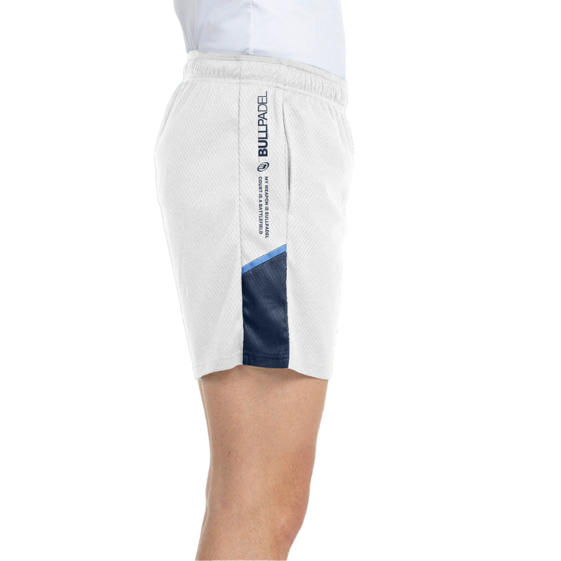 Short Bullpadel Batio Blanc