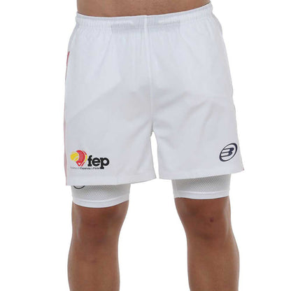 Short Bullpadel Elato Replica FEP Blanc
