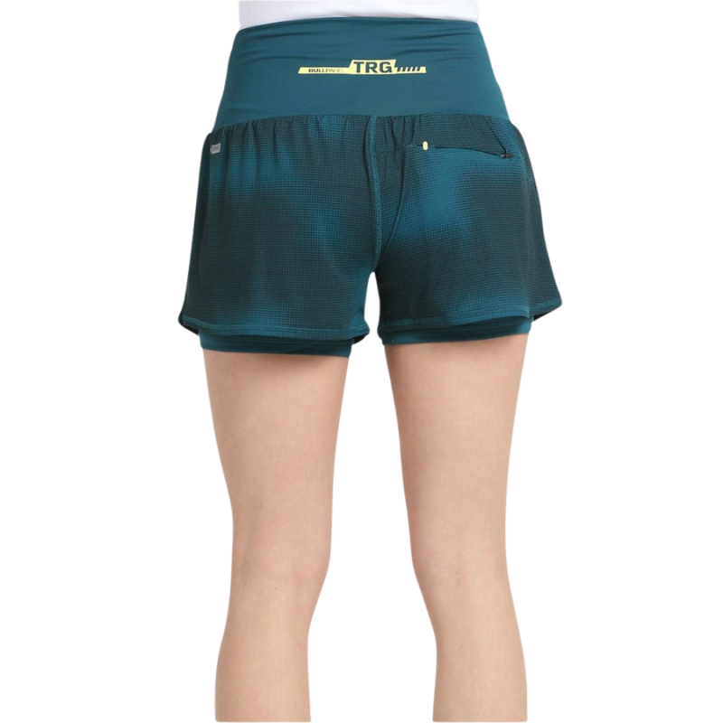 Short Bullpadel Obera Bleu Marine Femme