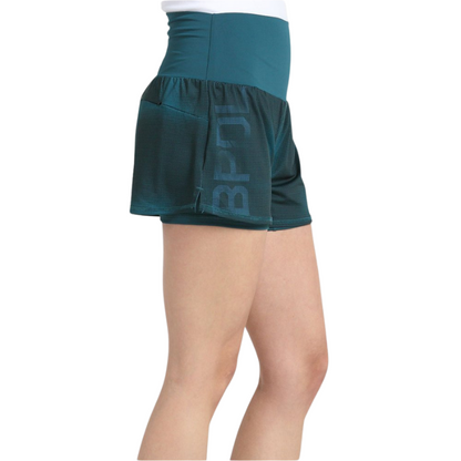 Short Bullpadel Obera Bleu Marine Femme