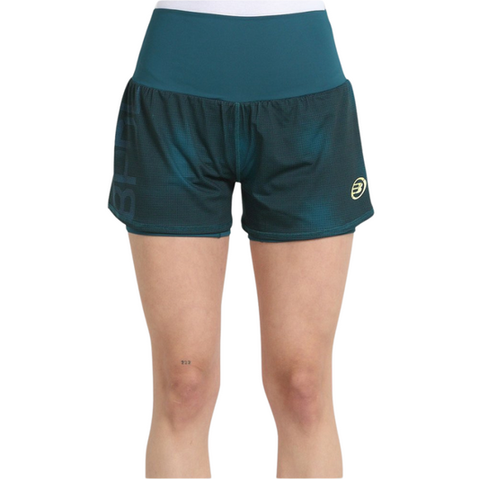 Short Bullpadel Obera Bleu Marine Femme
