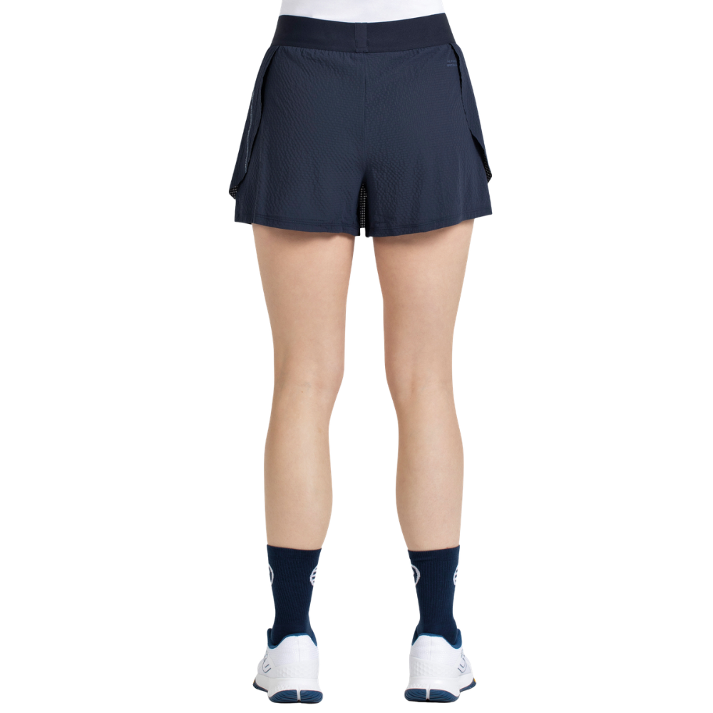 Short Bullpadel Pilaro Bleu Marine Femme