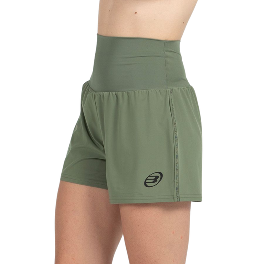 Short Bullpadel Pitan Kaki Femme