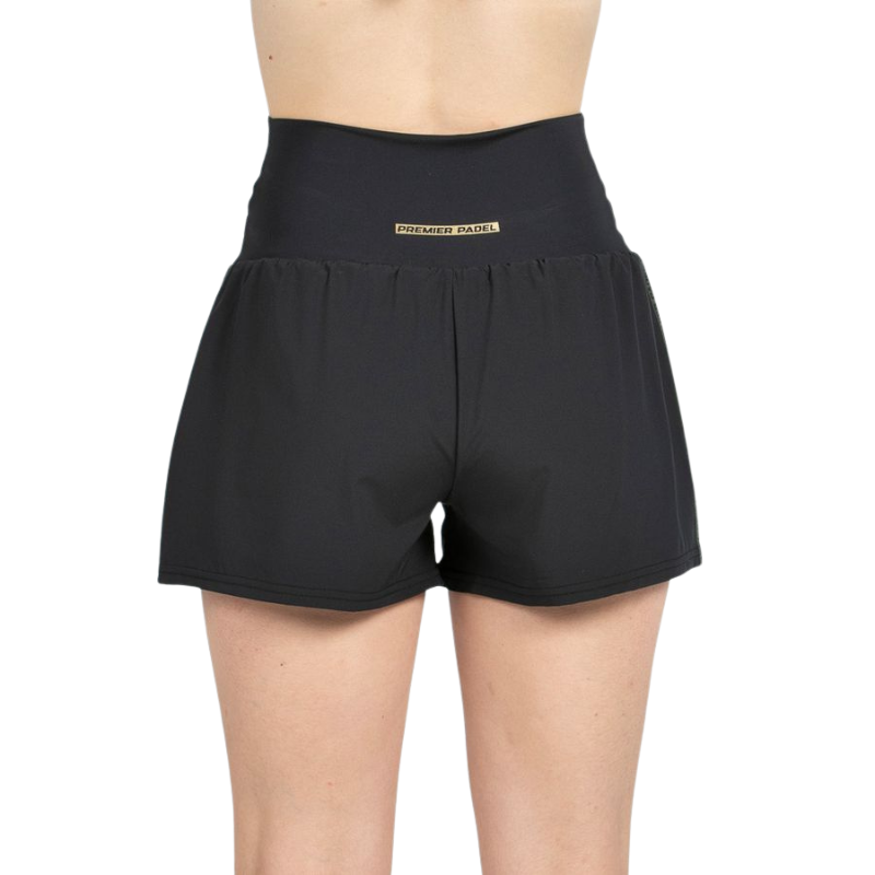 Short Bullpadel Pitan Noir Femme