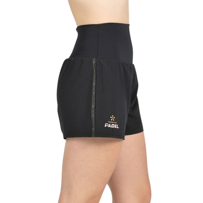 Short Bullpadel Pitan Noir Femme