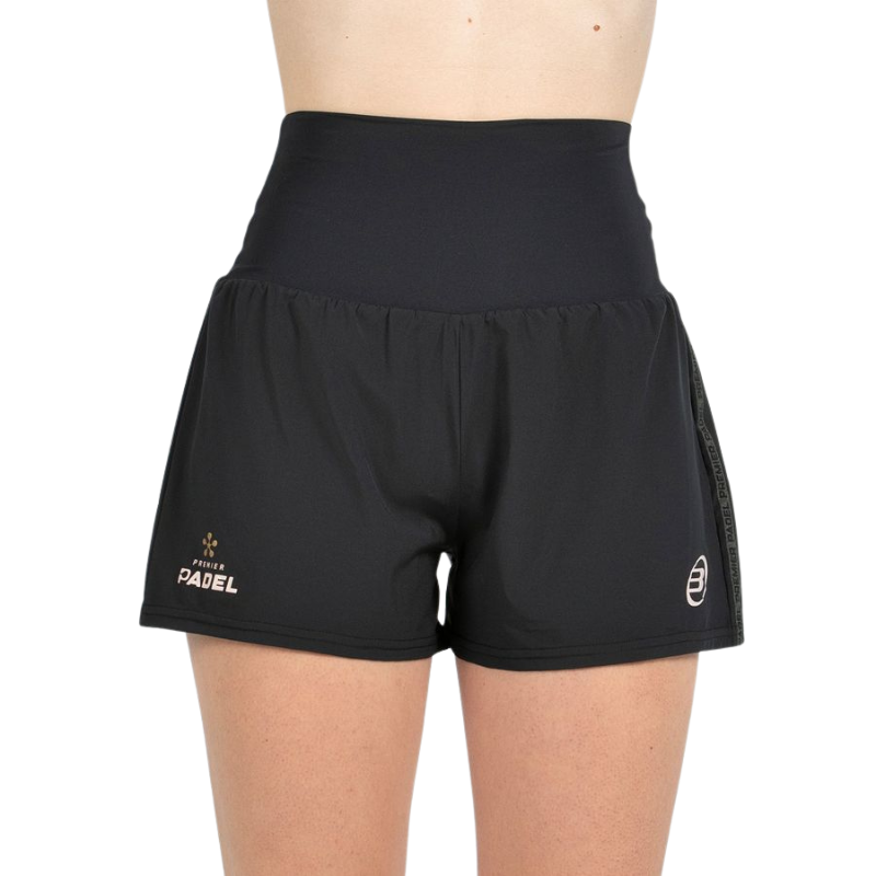 Short Bullpadel Pitan Noir Femme