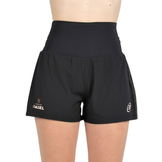 Short Bullpadel Pitan Noir Femme