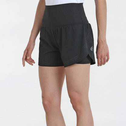 Short Bullpadel Rival Noir Femme