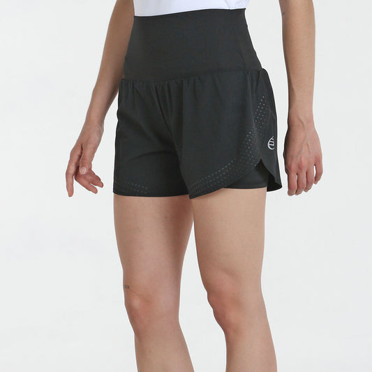 Short Bullpadel Rival Noir Femme