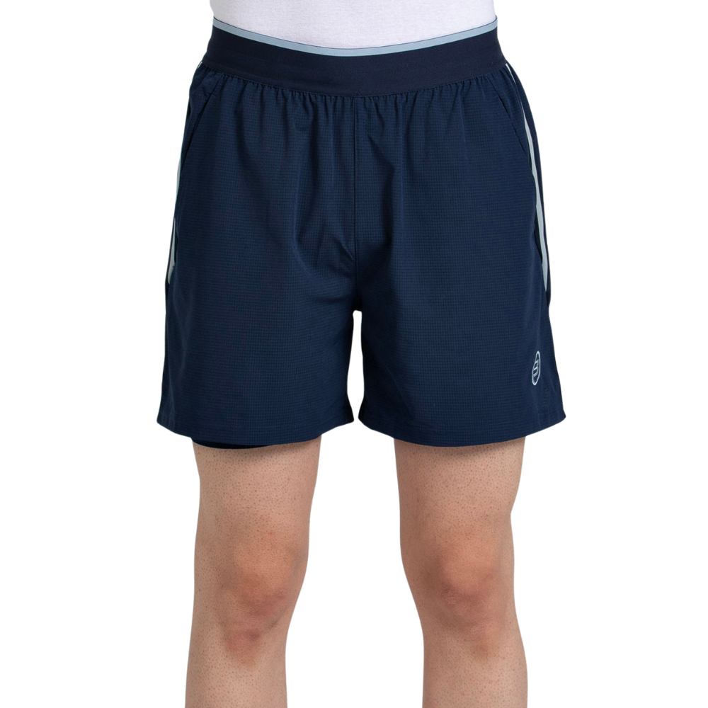 Short Bullpadel Trevejo Bleu Marine