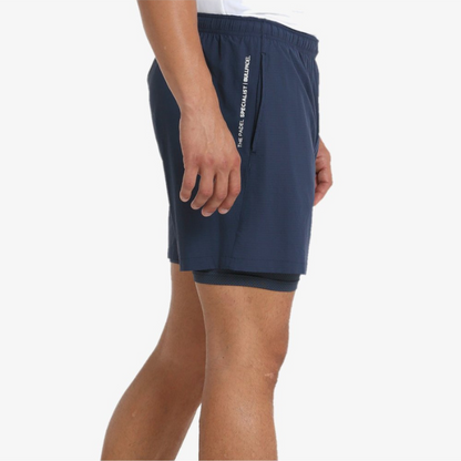 Short Bullpadel Yente 23I Bleu marine