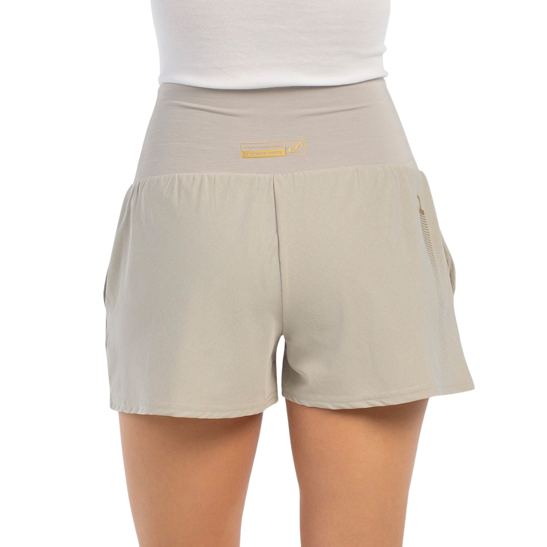 Short Bullpadel Adura Beige Femme