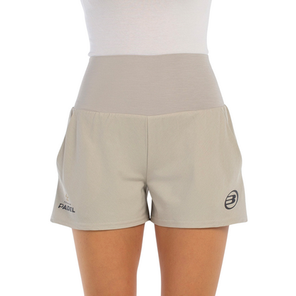Short Bullpadel Adura Beige Femme