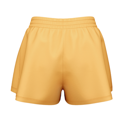 Short Head Play Jaune  Femme