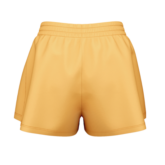 Short Head Play Jaune  Femme