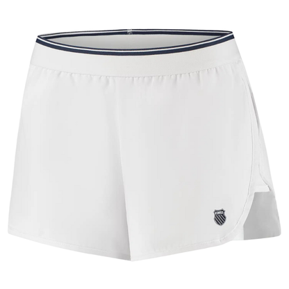Short K-Swiss Hypercourt Shorts 8 Blanc Femme