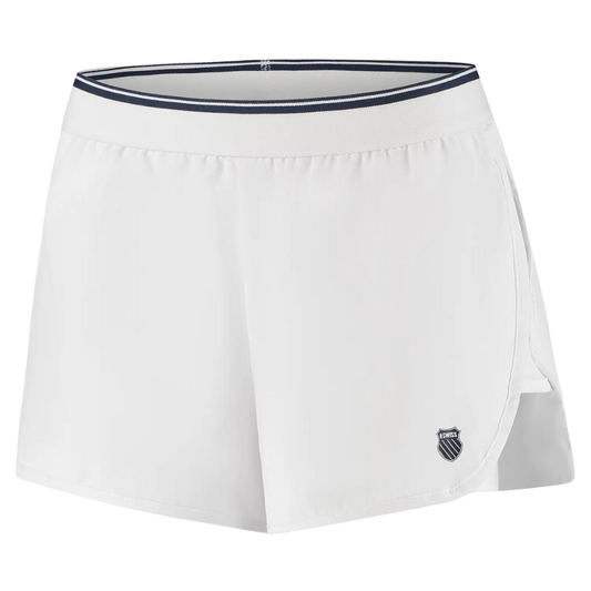 Short K-Swiss Hypercourt Shorts 8 Blanc Femme