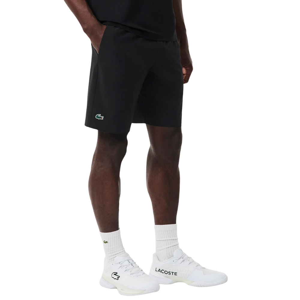 Short Lacoste Noir - Esprit Padel Shop