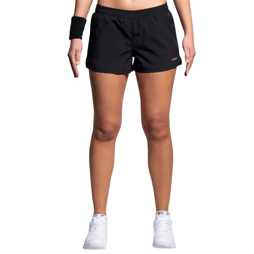 Short Nox Team Noir Femme - Esprit Padel Shop