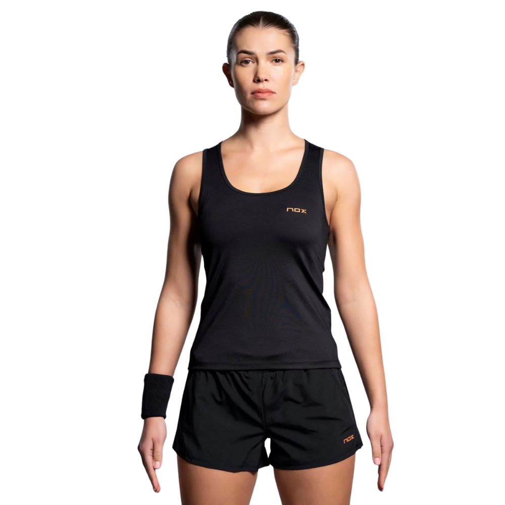 Short Nox Team Noir Femme - Esprit Padel Shop
