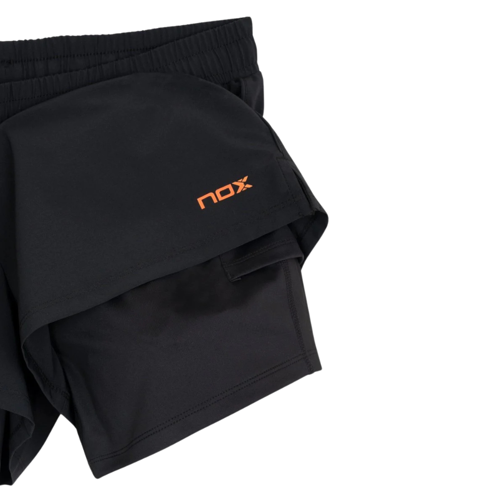 Short Nox Team Noir Femme - Esprit Padel Shop
