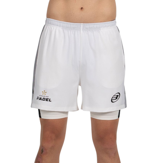 Short Bullpadel Pingu Blanc