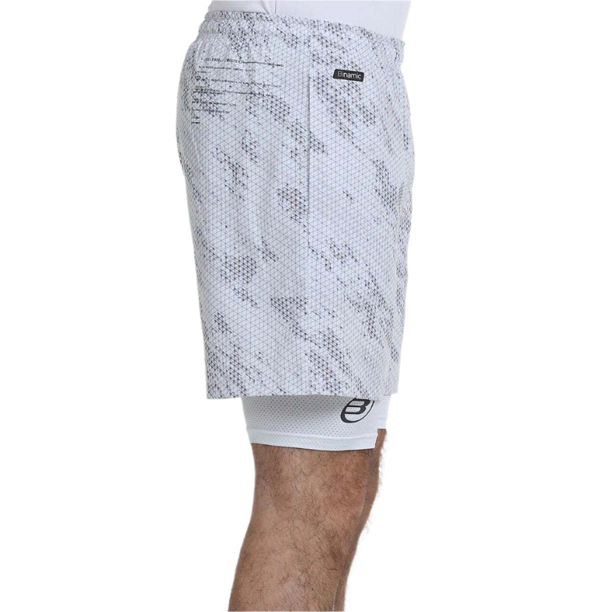 Short Bullpadel Malpi Blanc
