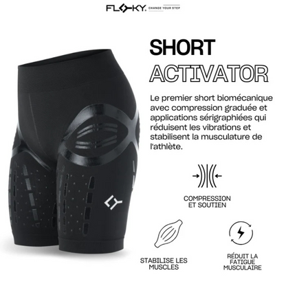 Short de Compression Floky Activator Noir