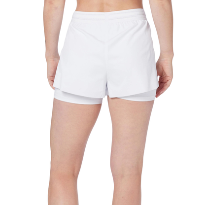 Short Tecnifibre Team Stretch Blanc Femme