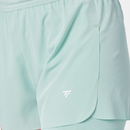 Short Tecnifibre Team Stretch Vert Femme